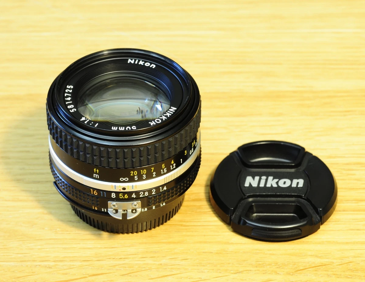 Nikon AI-S 50mm f/1.4 Camera Lenses for sale - eBay