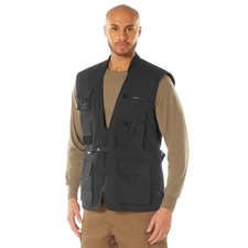 Black Vests Tactical Conceal Carry XL 8567-BLK-XL