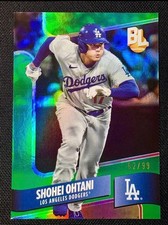 Shohei Otani 2024 Topps Big League Green Foil 62/99 Dodgers Limited 99 PCS
