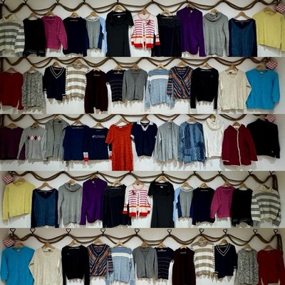 36 x USA Strick Designer Konvolut Calvin Klein Tommy Hilfiger Chaps LL Bean Lauren