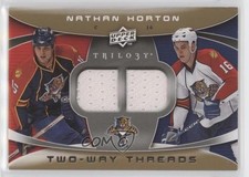 2008-09 Upper Deck Trilogy Two-Way Threads Nathan Horton #2W-NH 2d8