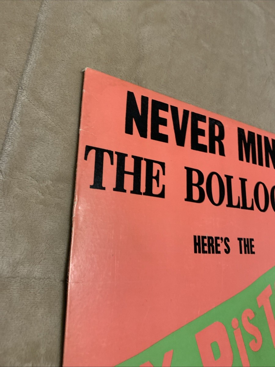 Sex Pistols - Never Mind The Bollocks Original 1977 Vintage Vinyl