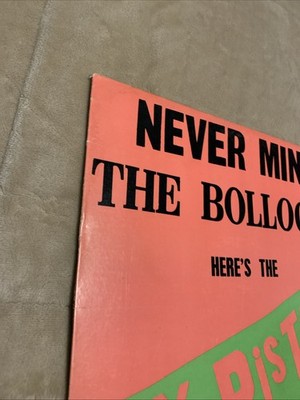 Sex Pistols - Never Mind The Bollocks Original 1977 Vintage Vinyl