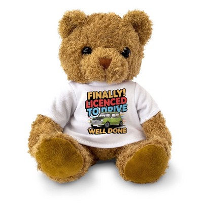 ENDLICH ZUGELASSEN ZUM FAHREN GUT GEMACHT - Teddybär - Fahrprüfung Geschenk