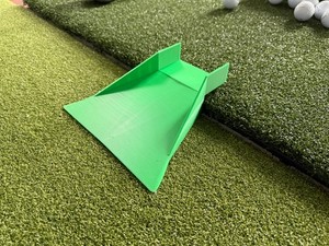Golf Simulator Ball Return Ramp