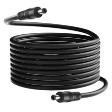 DC 5.5x2.1mm Male to Male,16FT 18AWG DC Extension Cable 5.5MM x 2.1MM Male to...