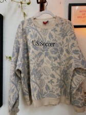 Nike US Soccer Federation Floral Crewneck Swe...