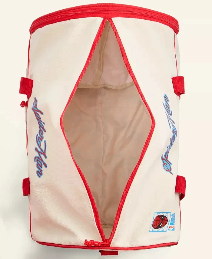 Bolso de hombro de viaje Marvel X NBA Spider-Man exclusivo de Macy’s para gimnasio Foto 2 de 4
