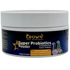 Probiotic 10 Billion Powder, Diarrhea, Muscles Growth & Immunity For Pigeons