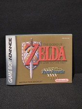 The Legend of Zelda: A Link to the Past Four Swords. GBA. With box & Manual.