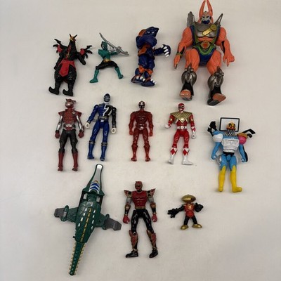 Vintage & Modern Mighty Morphin Power Rangers Action Figure / Toy Lot!