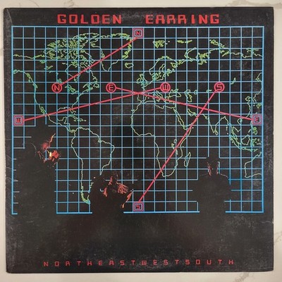 Golden Earring - N.E.W.S. Vinyl LP - 1984 First Press - 21 Records T1-1-9008