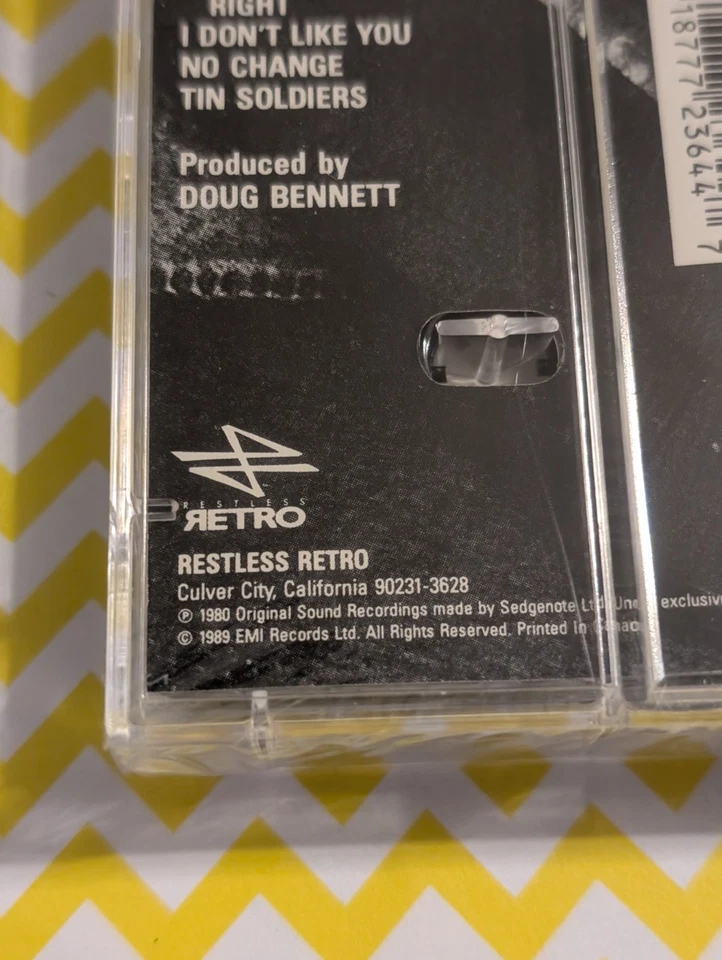 Stiff Little Fingers - Nobody's Heroes (1989 Cassette) Restless Retro - Sealed  Foto 4 de 4