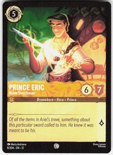 Prince Eric Noble Swordsman 8/204 Wilds Unknown Disney Lorcana
