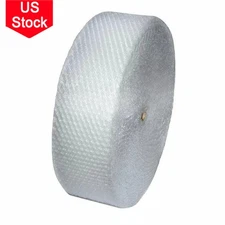 100FT 5/16" Medium Bubble Cushioning Wrap 12" Wide Fragile Item Protection