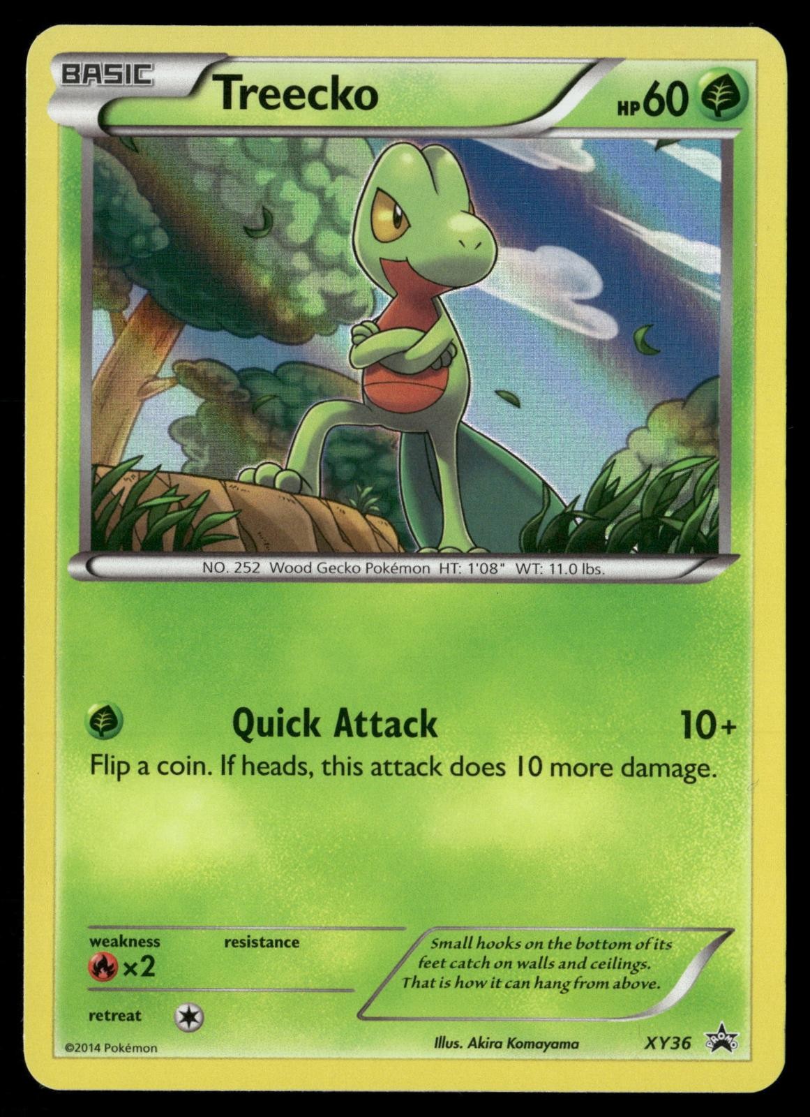 Pokemon Treecko XY Promo Holo XY36 Promo Lightly Played