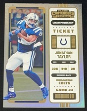 Jonathan Taylor Championship Ticket 2022 Panini Contenders NFL Colts #44