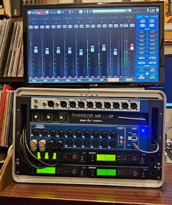 Complete Professional Live Sound & Recording System - Soundcraft Ui24R + 4 Shure