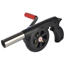 Outdoor Cooking Bbq Fan Portable Hand Crank Fan Air Blower Grill Picnic Camping