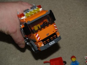 Lego City Tipper Truck 4434 - near complete missing 1x figure