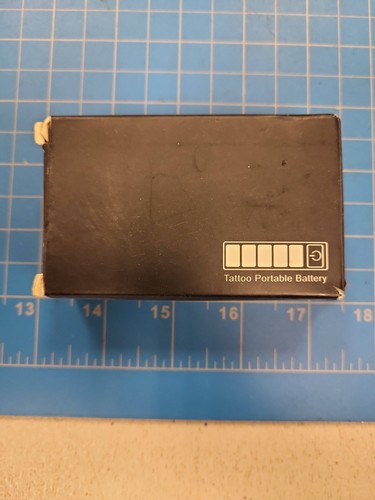Portable Tattoo Machine Power Supply Battery Pack RCA DC Connector Cordless