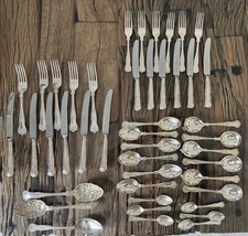 Slack And Barlow Stainless Steel Kings Pattern Cutlery Set 44 Pieces * See Desc*