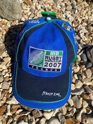 Mütze Erwachsene Frankreich 2007 Rugby WM Einheitsgröße mit allen teilnehmenden Teams