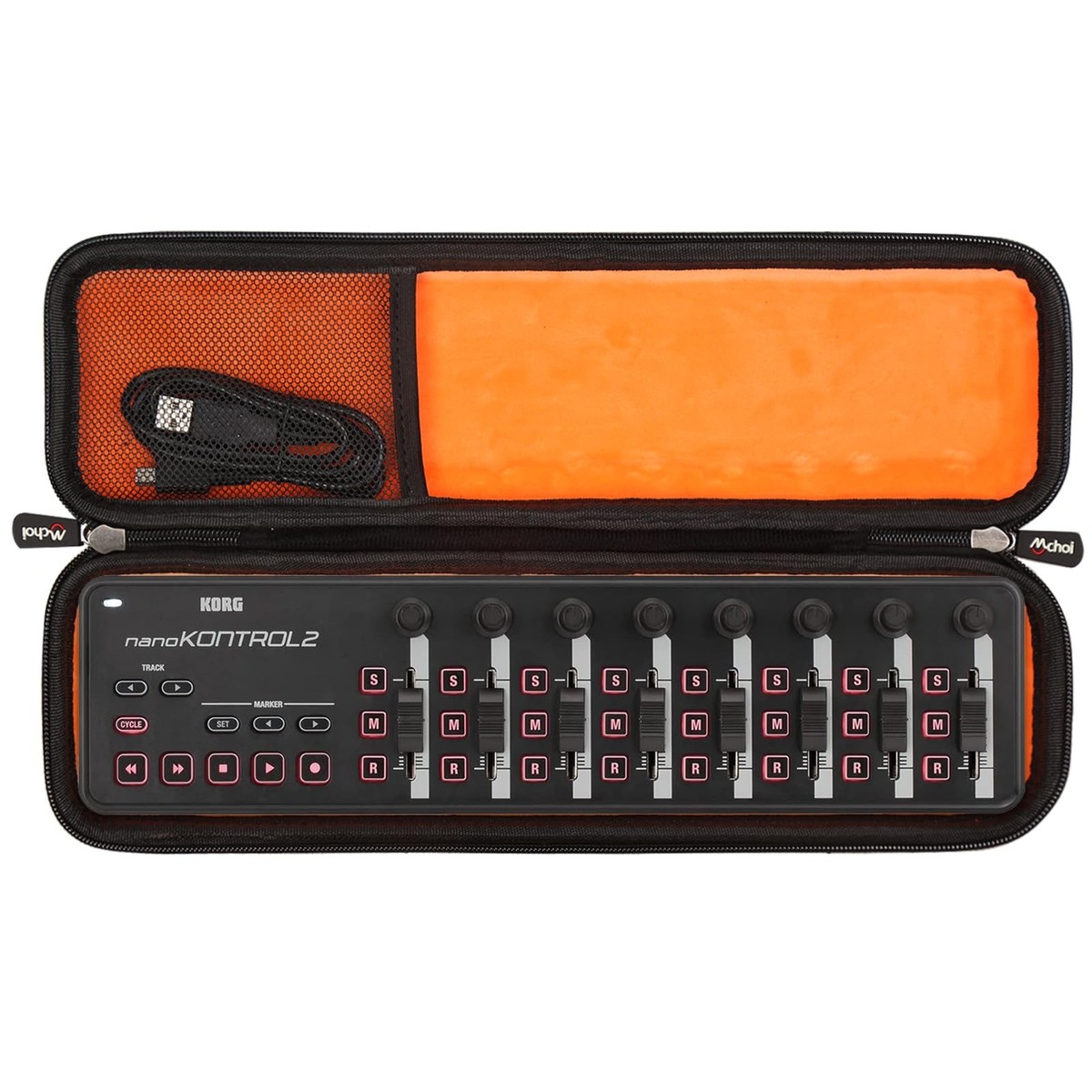 Mchoi Hard Portable Case Compatible with Korg nanoKONTROL2 Slim