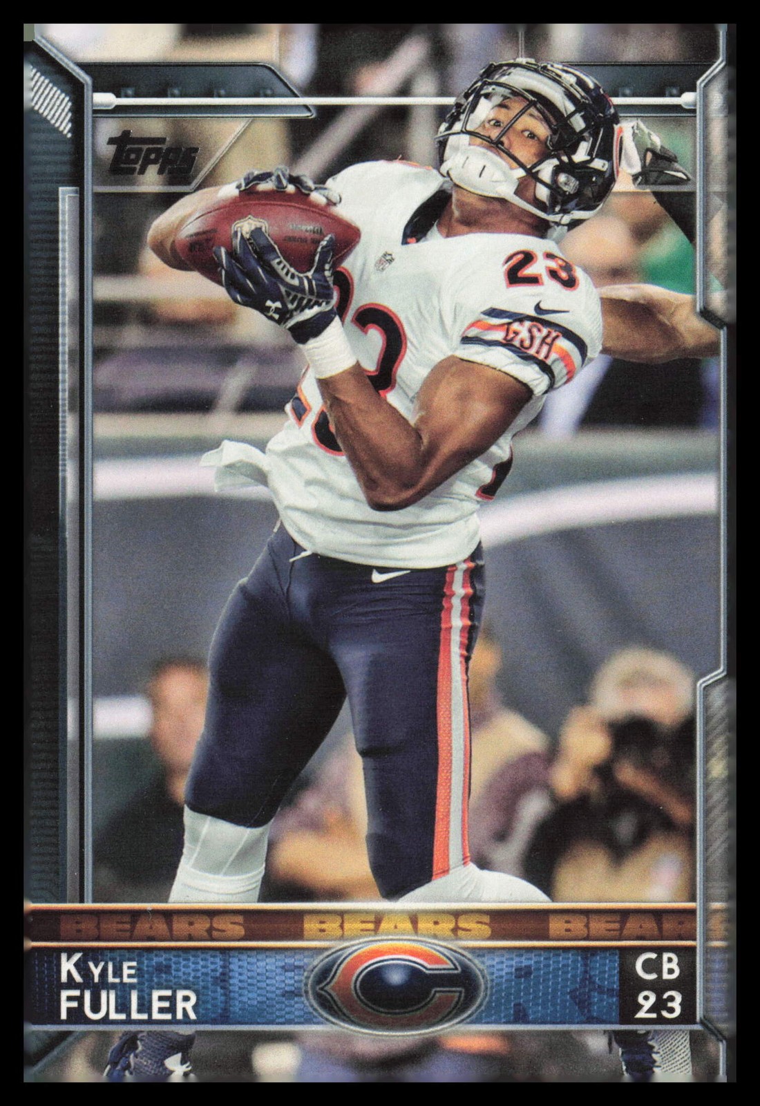 2015 Topps #29 Kyle Fuller Chicago Bears Football Card