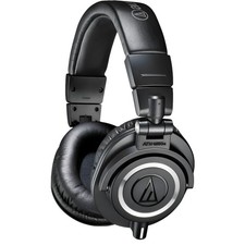 Audio-Technica ATH-M50x Professional Studio Monitor Headphones, 45mm