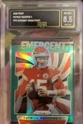 2019 Panini Prizm - Emergent Patrick Mahomes II #E-PM Green Prizm