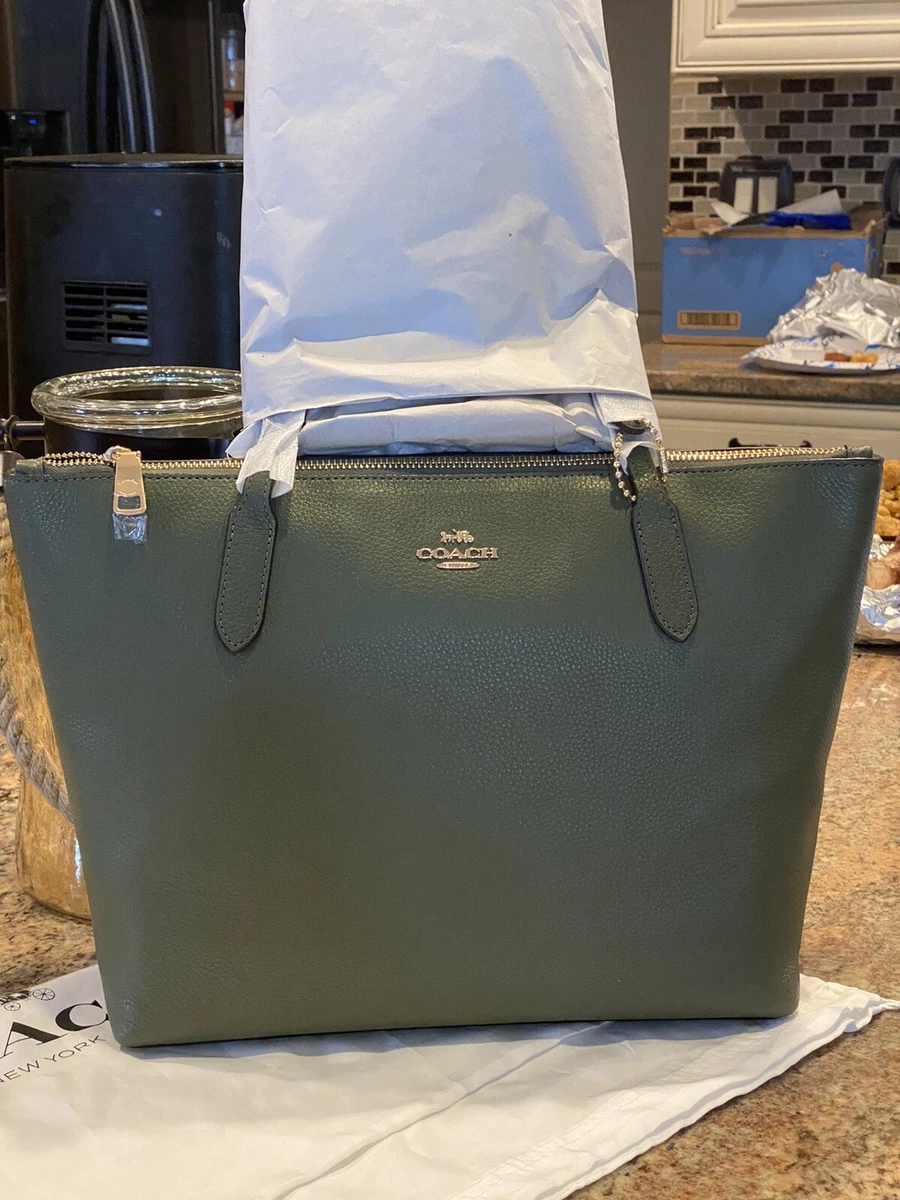 Coach Outlet Zip Top Tote - Green