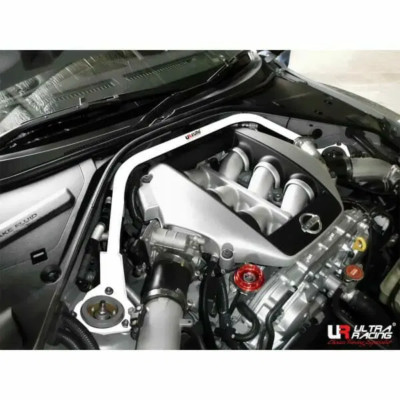 Ultra Racing Front Strut Bar for NISSAN SKYLINE GT-R R35 3.8TT 07-24 UR-TW2-3081