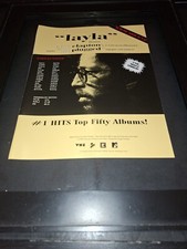 Eric Clapton Layla Rare Original Radio Promo Ad Framed!