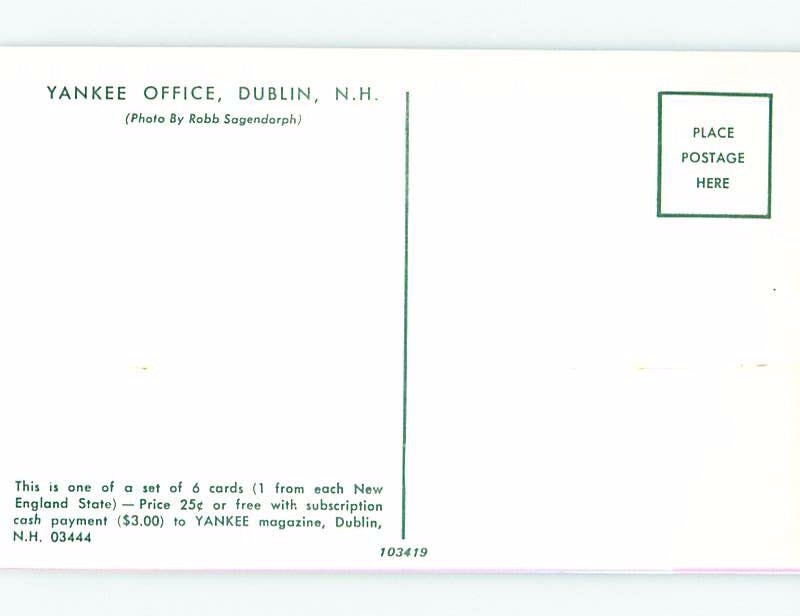 Unused Pre1980 BUILDING Dublin New Hampshire NH make an offer hn6925