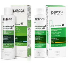 Vichy Dercos Anti-Dandruff Shampoo Normal to Oily Hair/ Dry Hair 200ml Choose