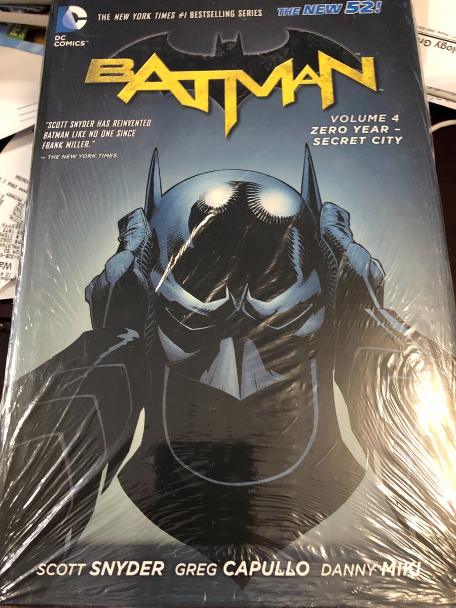 Batman Volume 4 DC Comics New 52! Zero Year-Secret City 2014 Hard