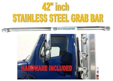42" STAINLESS STEEL GRAB HANDLE - PETERBILT  FREIGHTLINER  MACK   VOLVO