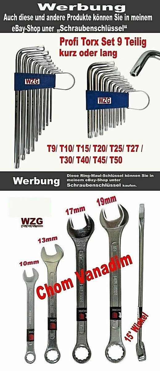 WZG Innensechskantschlüssel 14,0 Mm – Profi-Qualität Aus CrV-Stahl