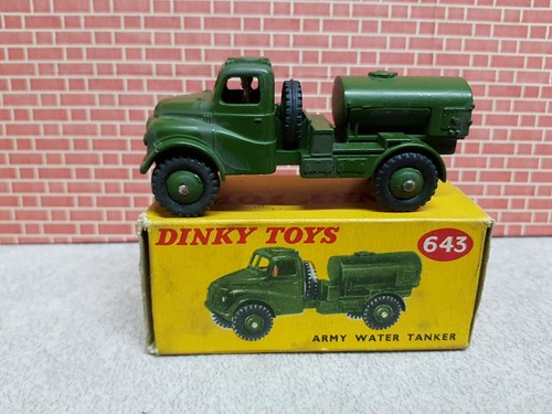 DINKY TOYS No 643 Army Water Tanker IN ORIGINAL BOX. - Picture 3 of 15