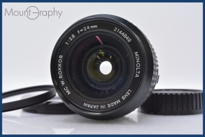 Minolta MINOLTA MC W.ROKKOR 24mm F2.8 front and rear caps | eBay Minolta MINOLTA MC W.ROKKOR 24mm F2.8 front and rear caps | eBay