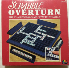 Game Scrabble Overturn Challenging takeover opponents word 2-4 play Ages 8 & Up
