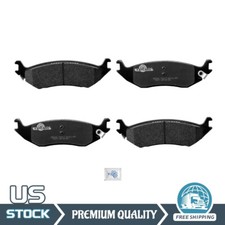 Rear Ceramic Brake Pads For 2002 2003 2004 2005 2006 Dodge Ram 1500 Durango