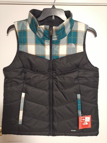 THE NORTH FACE Women's Black Sheka Vest 550 Down Size M NWT $140 - Picture 1 of 7