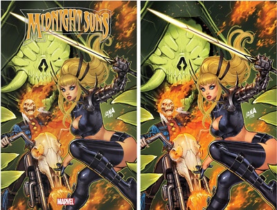 MIDNIGHT SUNS #3 (DAVID NAKAYAMA EXCLUSIVE TRADE/VIRGIN VARIANT SET) ~ Marvel