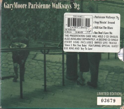 Gary Moore - Parisienne Walkways '93 (2xCD Single 1993) nummerierte limitierte Auflage - Bild 1 von 3