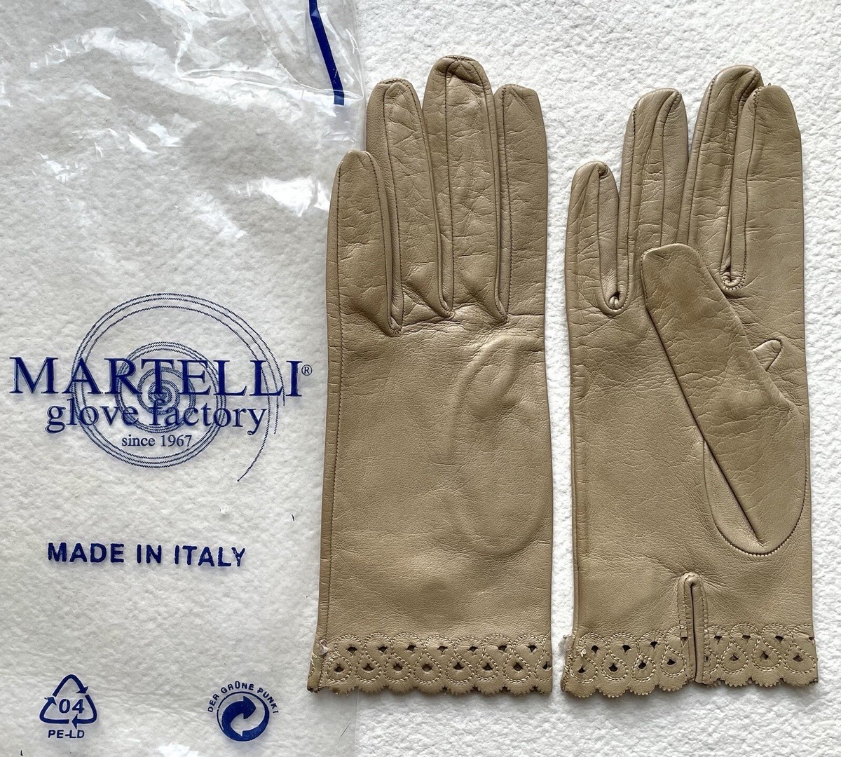 MARTELLI 　マルテッリ　レザー　ロンググローブ レディース 6 1/2 MARTELLI マルテッリ レザー ロンググローブ レディース 6 1/2