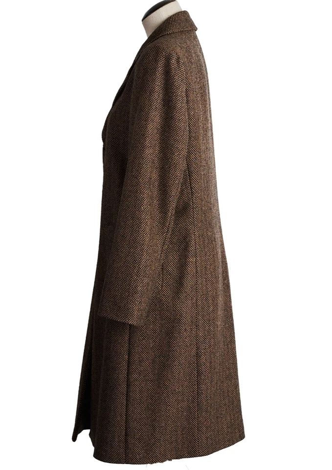 Abrigo Luciano Barbera, Lana, Cachemira, Cabello Camello, Talla 12 Mujer Foto 4 de 4