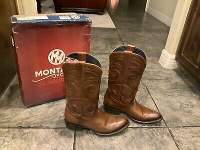 ◆MONTANA◆ヴィンテージウエスタンブーツ Made in Mexico Vintage Montana Boots Made In Mexico. Eel Skin 9.5D 0032 | eBay