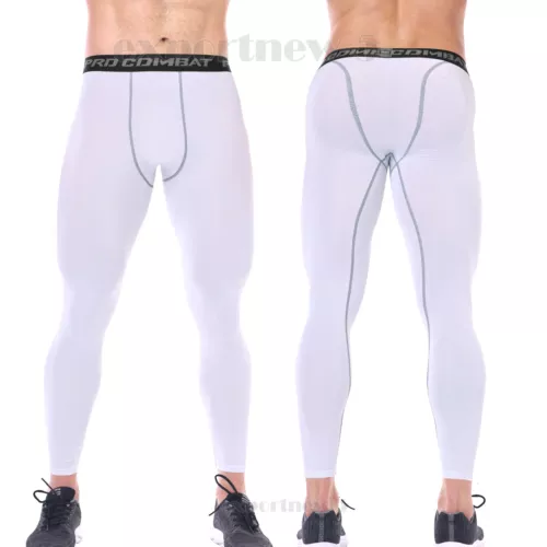 Herren Kompressions Leggings Hose Trousers Fitness Baskerball Jogginghose HEISS - Bild 14 von 24